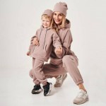 Winter Autumn family hoodie+jogger set clothes mommy and son daughter matching outfit mommy and me outfits